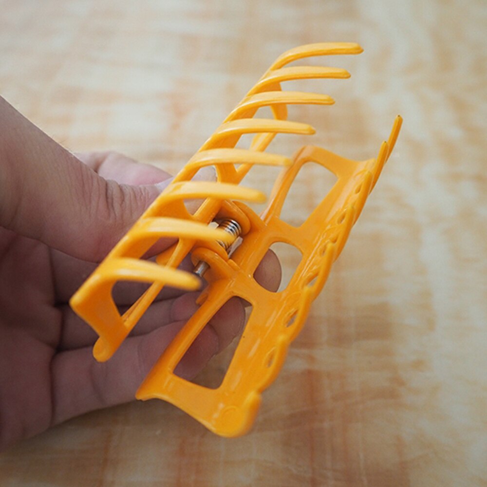 20pcs High Temperature Resistant Perm Clip Salon Rollers Flexi Rods Fluffy Clamp Hair Claws ABS Plastic Crab