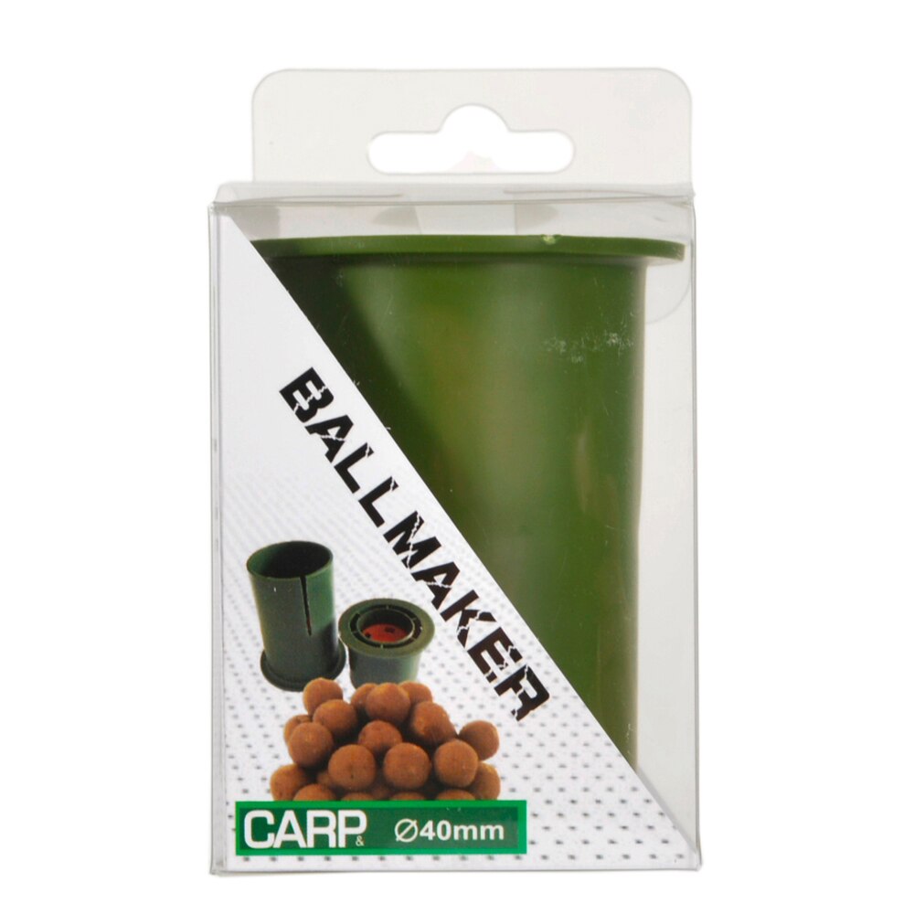 40mm pesca Bola de carnada de Boilie Bola de carnada de cebo de pesca herramienta de fabricación de bola de 40mm comprimido bolas