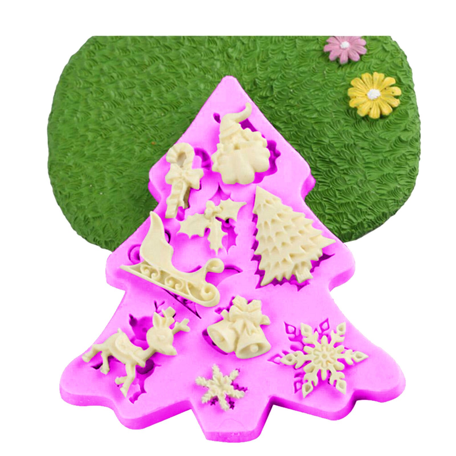 Year Christmas collection fondant cake decoration mold cake decoration tool baking Home Decoration