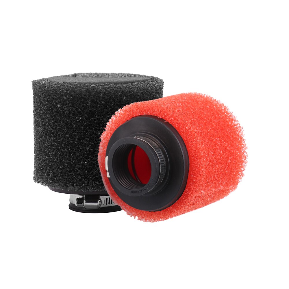 ZS MOTOS Universal 35/38/42/45/48mm esponja para filtro de aire limpiador de esponja para motocicleta, carburador, filtro de aire redondo