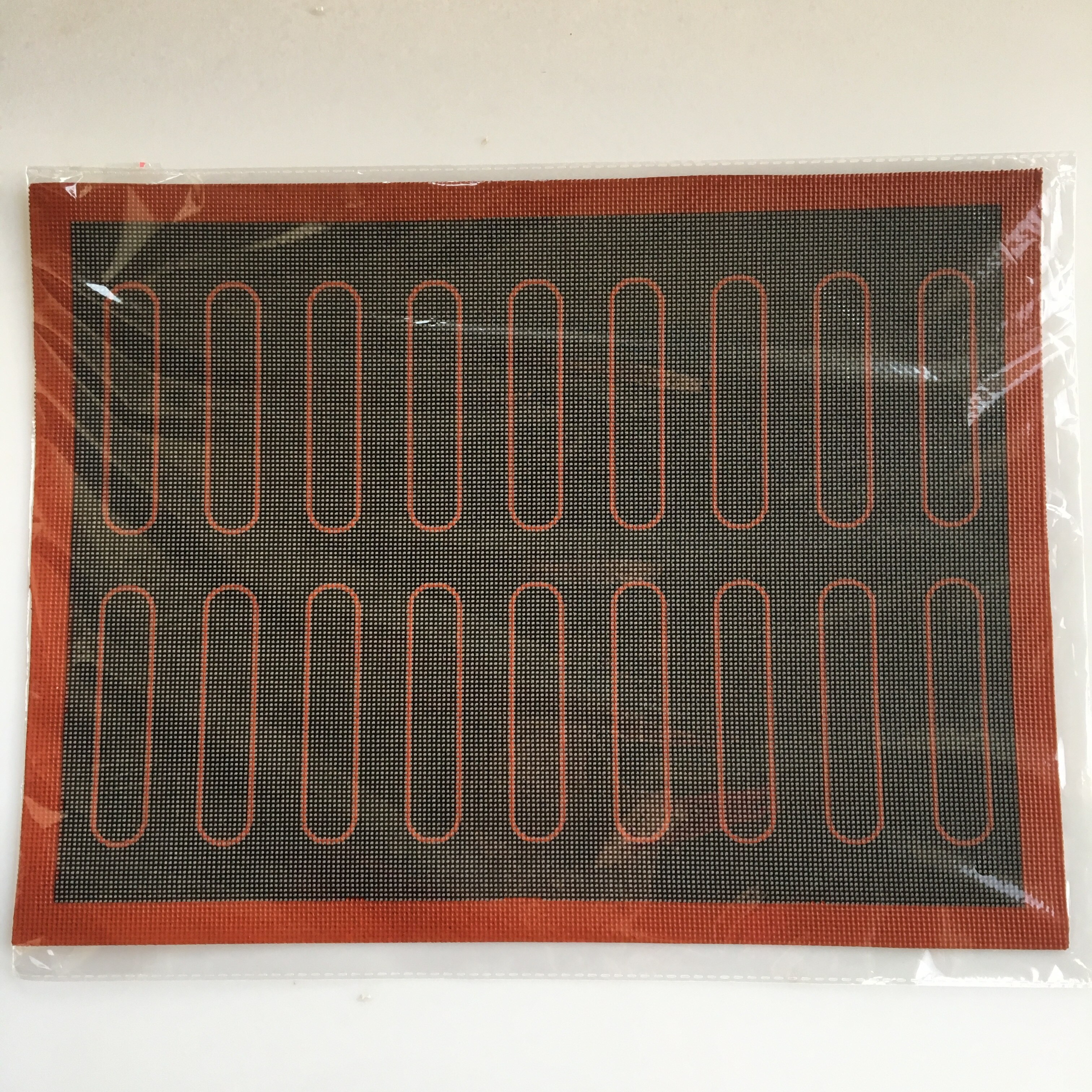 Siliconen macaron bakmat vezel bakmat voor bladerdeeg antiaanbak siliconen bakvorm voor grote bakvormen