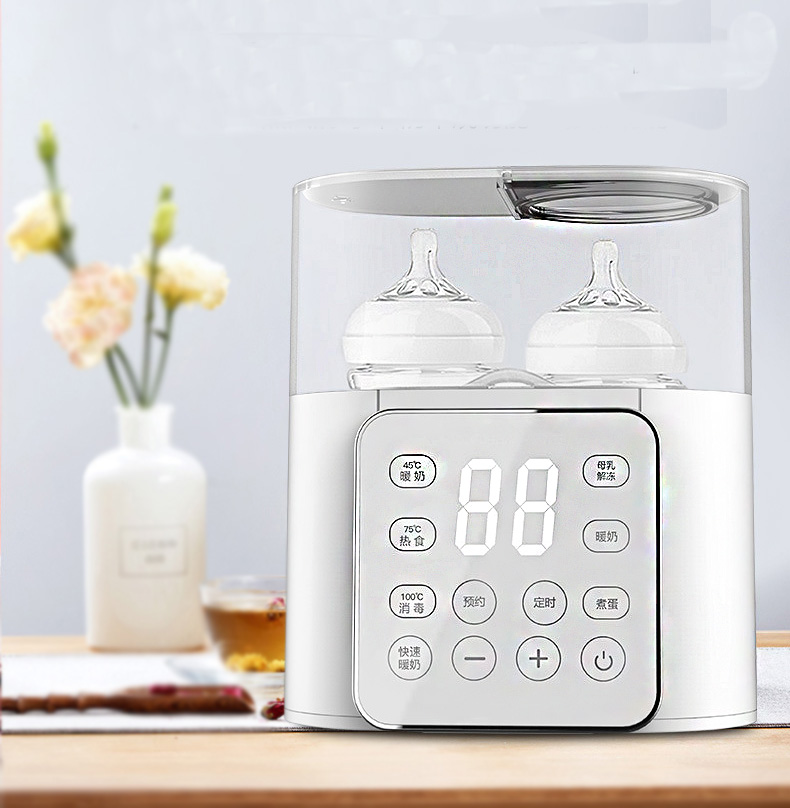 Scaldabiberon Multifunzione Veloce Accessori per bambini Riscaldatore per alimenti Scaldalatte Sterilizzatore con controllo accurato della temperatura