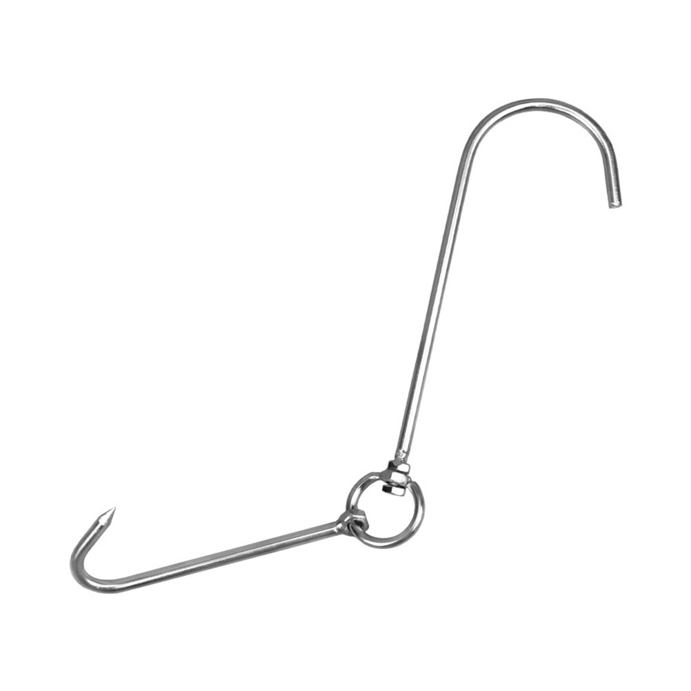 Stainless Steel Meat Hook Durable Meat Hanging Hook Bacon Shop Meat Hook: 8mm