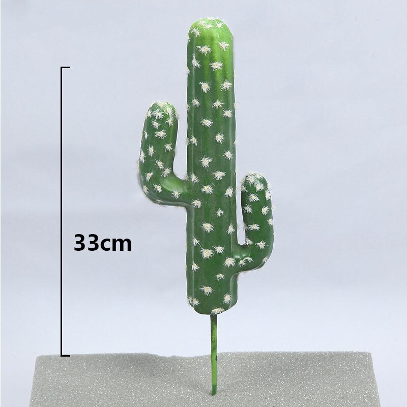 Green Simulation Artificial Cactus Succulent Flower Plant Home Decor Artificial Flower Wedding Party Office Artificial Plants: 6
