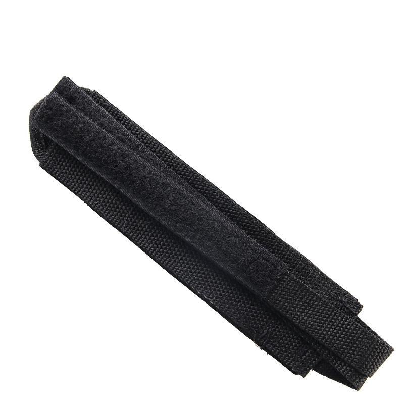 1Pcs Bicycle Pedal Bands Bike Cycling Pedal Strap Foot Toe Clip Road Binding Straps Fixed Bicycle Beam Strap: Black