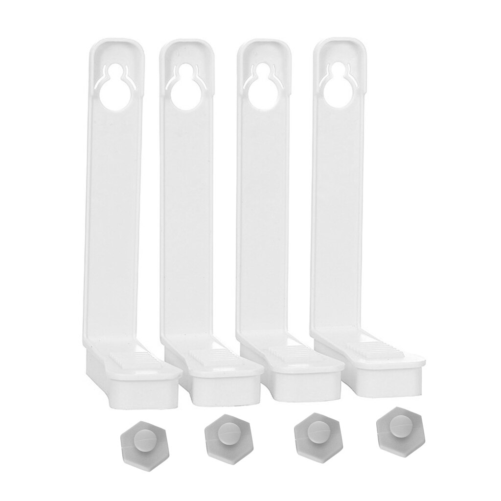 4 Stuks Laken Houder Clips Voor Matras Covers Houden Uw Lakens Op Matras: Gray