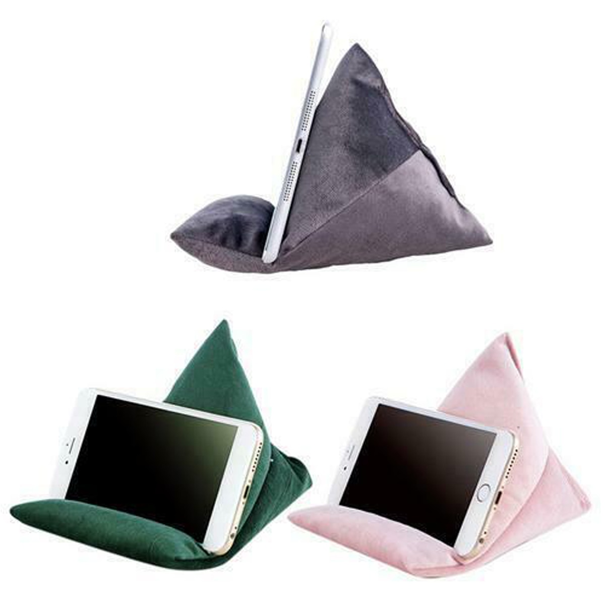 Tablet Stand Pillow Phone Holder For iPad Pillow Lap Stand Multi-Angle Soft Pillow Pad Smartphone For iPhone Holder