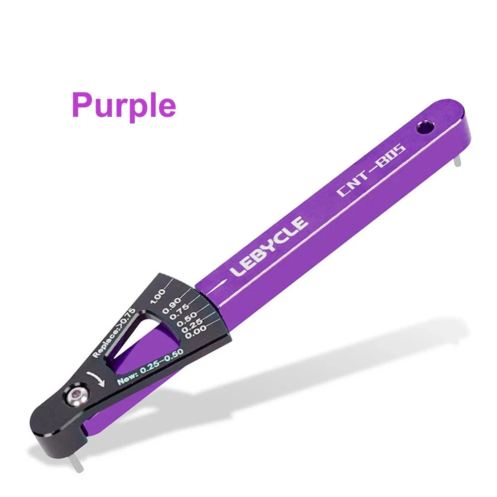 MTB Fahrrad Kette Verschleiß Anzeige Messgerät Verknüpfungen Prüfer Aluminium Legierung Ketten Messgerät Messung Rennrad Reparatur Genaue Werkzeuge: verrotten