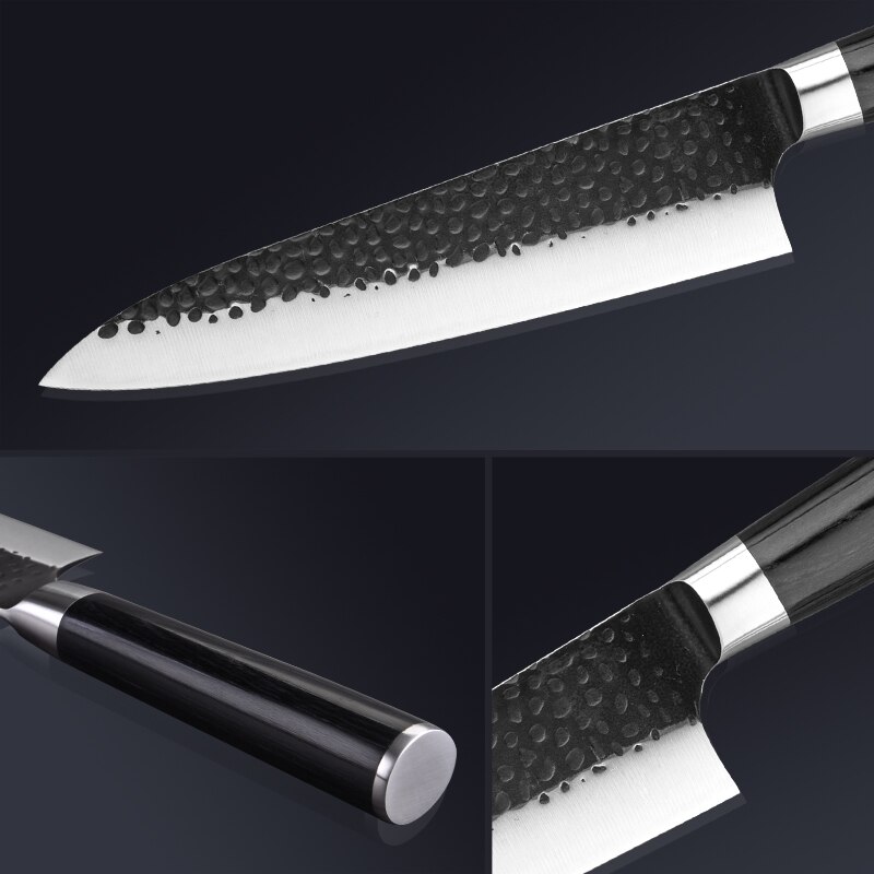 8 Inch Kitchen Chef Knives Stainless Steel Utility Chef Knife Cooking Tools Cutting Vegetable Slicing Cheese Chef Knife