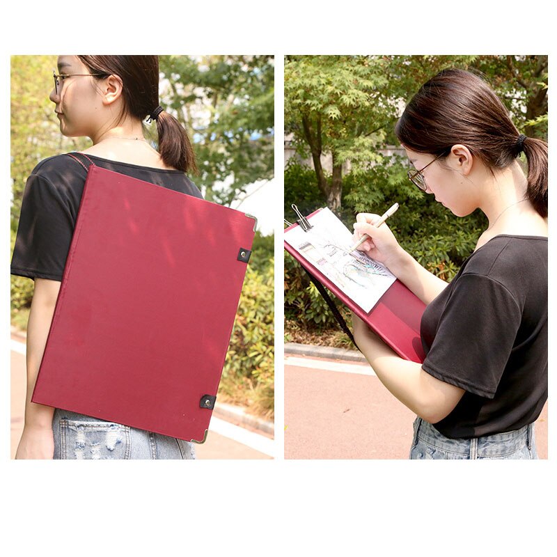 A3 Drawing Board Sketch Large Waterproof Drawing Tablet 6K Backpack Clipboard Sketch Painting Pad Tools Art Supplies for artist