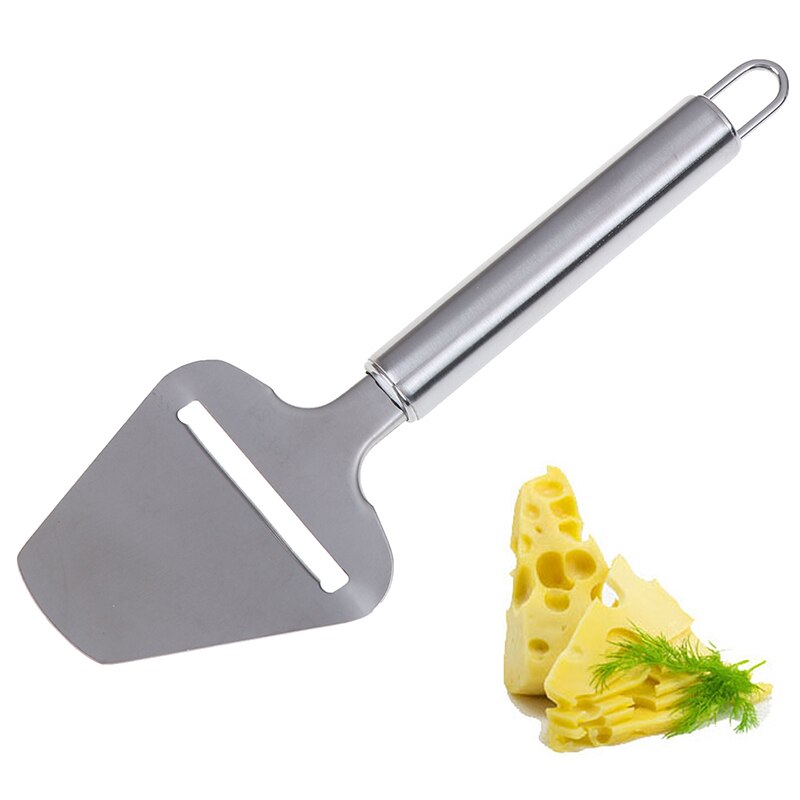 1pc Stainless Steel Silver Cheese Slicer Chocolate Pizza Shovel Kitchen Cooking Accessories