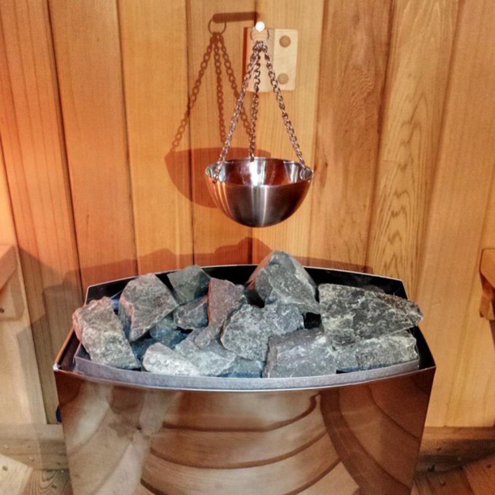 Akcesoria robić sauny ze stali nierdzewnej sauna aromat miska kubek sauna olej aromaterapeutyczny kubek uchwyt na olejki miska robić sauny i spa