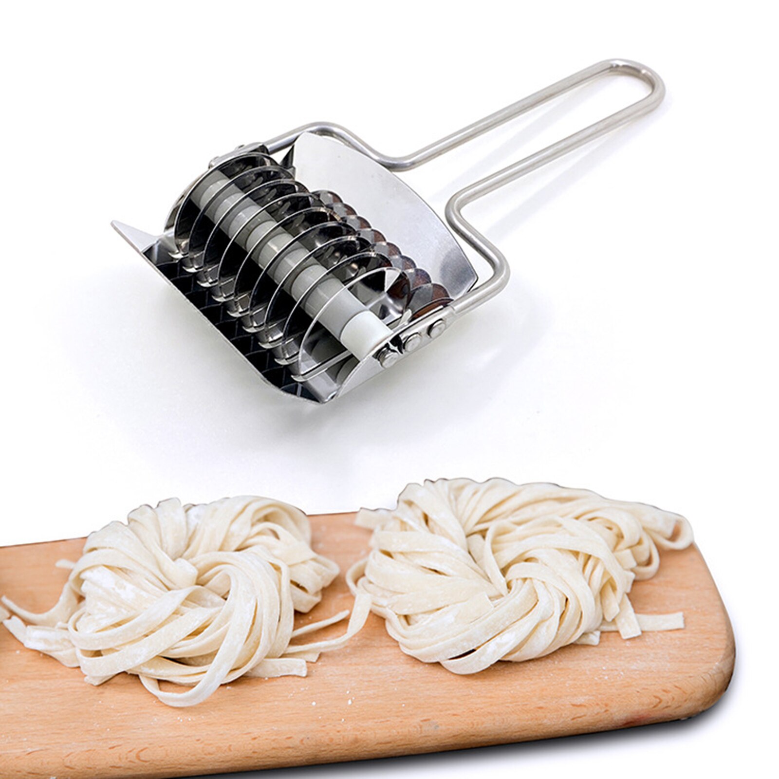 Manual Noodle Makers Noodle Lattice Roller Dough Noodle Cutter Pasta Maker Kitchen Gadgets Pressing Machine Kitchen Tools