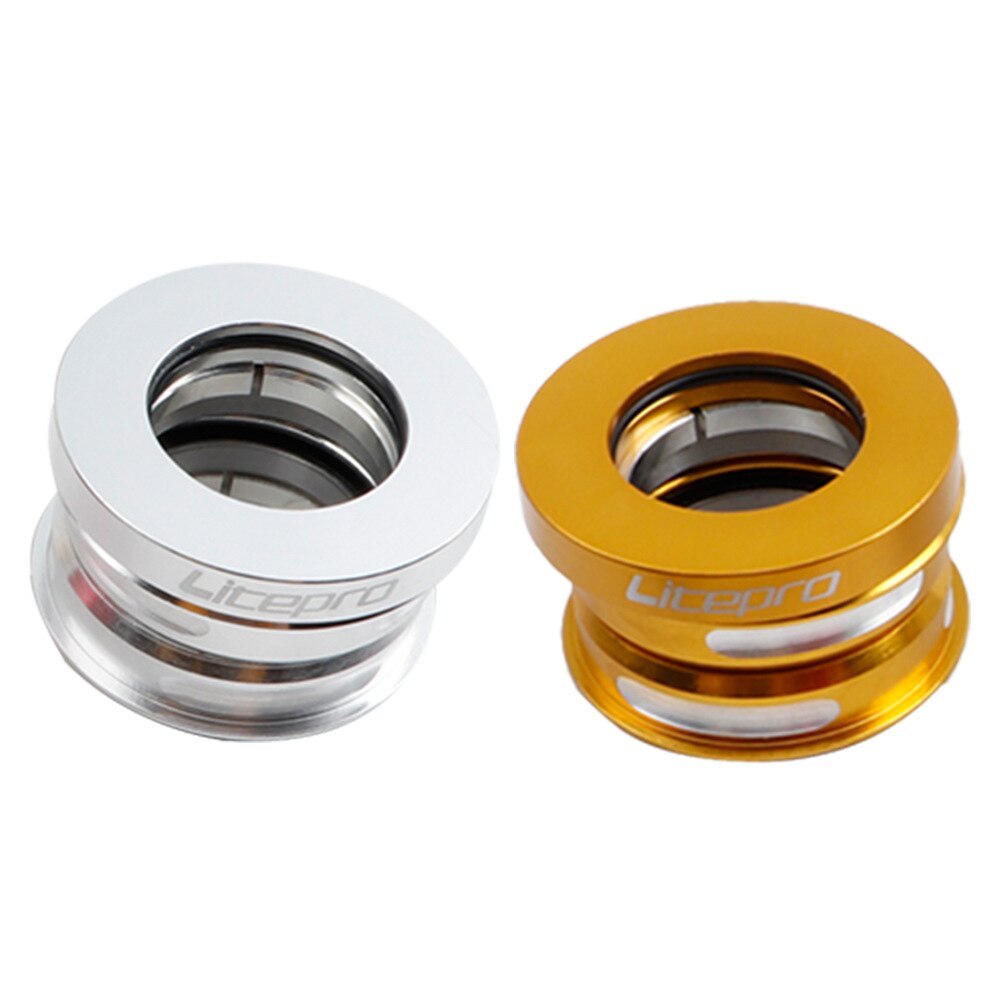 44mm Aluminum CNC Folding Mountain Bike Headset Internal Sealed Bearing Folding Bike Headset Bowl Series for SP8 SP18