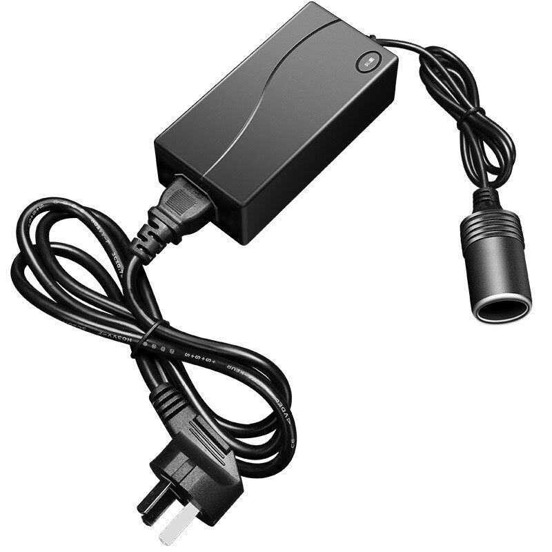 220V To 12V Power Converter 100W Household Socket Car Vacuum Cleaner Adapter Cigarette Lighter Adapter Multifunction Converter