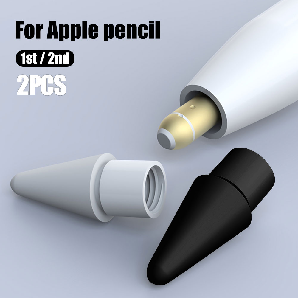 2 Stuks Originele Apple Potlood Tip Vervanging Voor Apple Potlood 1st 2nd Generatie Voor Apple Potlood 1 2 Tip Penpunt spare Vervangen