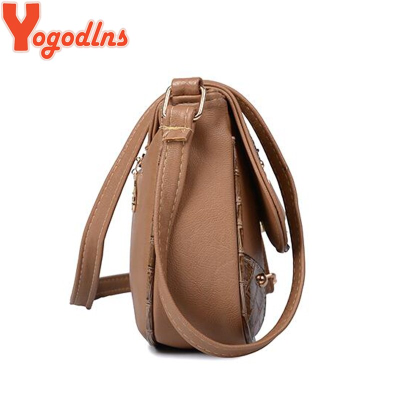 Bolso de hombro clásico de estilo nacional para mujer, de piel sintética, con remaches, para mujer