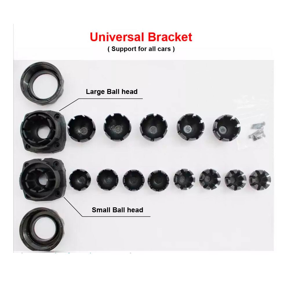 HGDO Halterung für Auto DVR Rückspiegel DVR Halterungen Halfter Auto GPS Video Recorder metall Halterung Bindestrich Nocken: WEISS