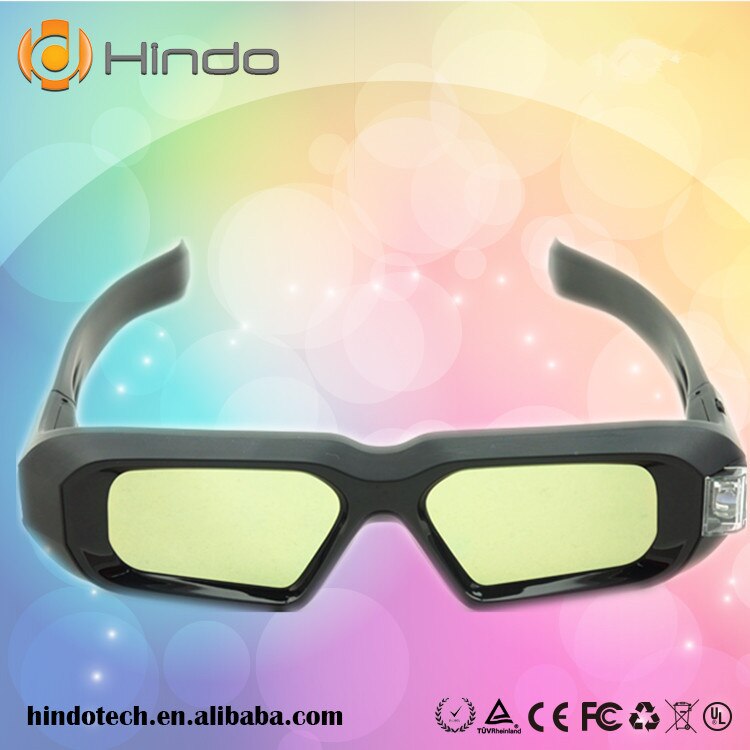 Universal- DLP Verknüpfung Verschluss Aktive 3D Gläser Für 3D Bereit DLP Projektor 94-144Hz