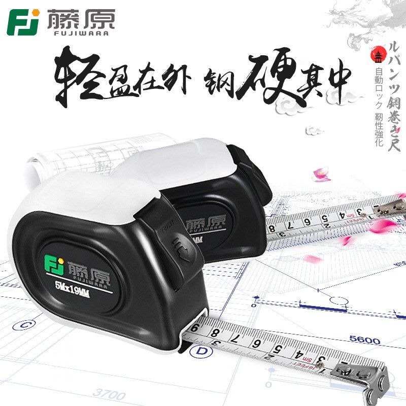 Stålband 5m meter pinne träbearbetning mätverktyg stål måttband rostfritt stål precision