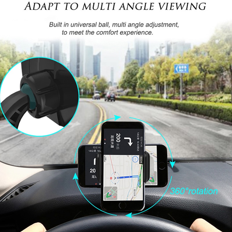 Styling Auto praktisch Halfter GPS Navigation Unterstützung Smartphone Halterung Ständer Clip Auf Armaturenbrett Handys Halfter Auto Zubehör