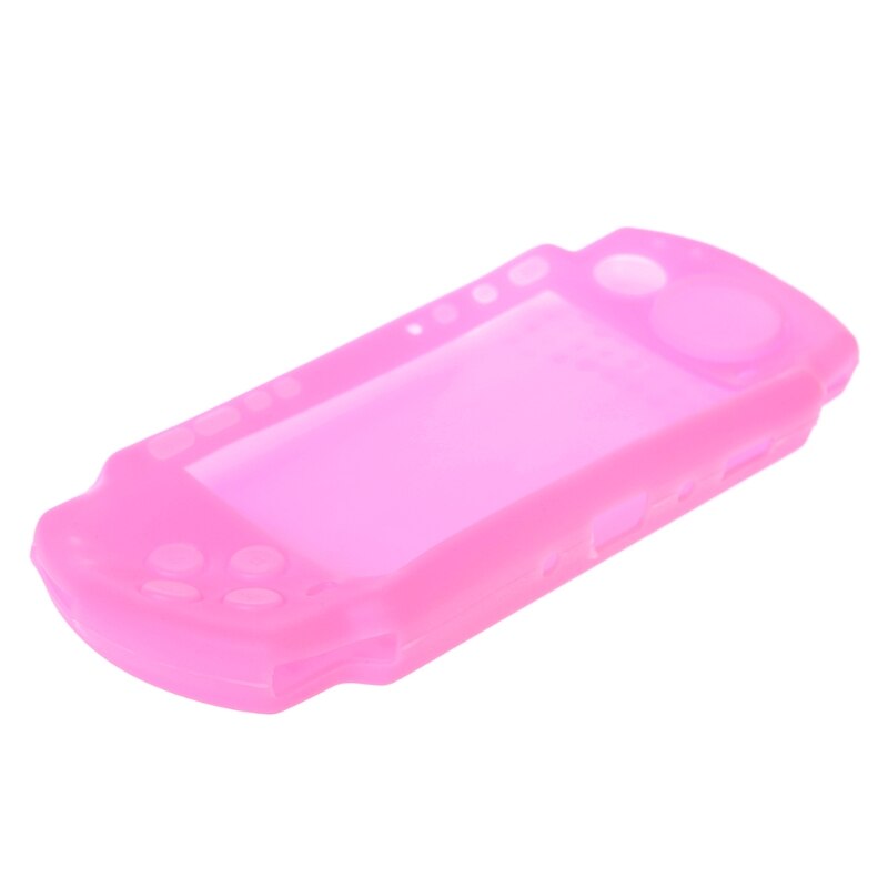 Silicone Macio Capa Protetora Shell para Sony PlayStation Portable PSP 2000 3000 Console Para PSP3000 Corpo Protetor Da Caixa Da Pele