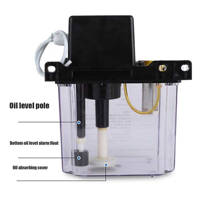 1L Lubricating Oil Pump Automatic Lubricating Oil Pump Electromagnetic Lubrication Pump Lubricator