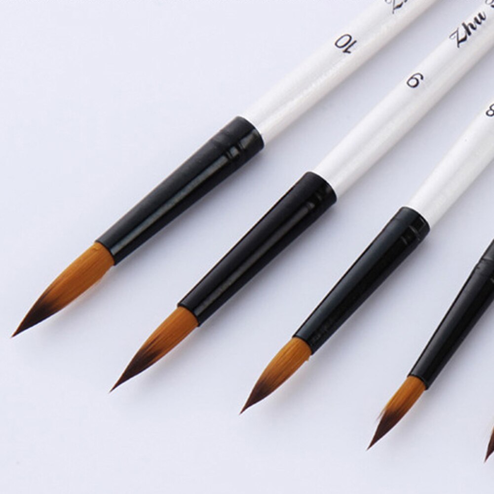 12Pcs/Set Artist Paint Brushes for Acrylic Watercolor Oil Painting Art Craft Kit