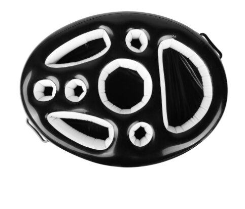 Asiento de taza flotante para piscina, cubo de hielo para de agua, bebida, almohadilla de cerveza, posavasos inflable, suministros para piscina de verano: B