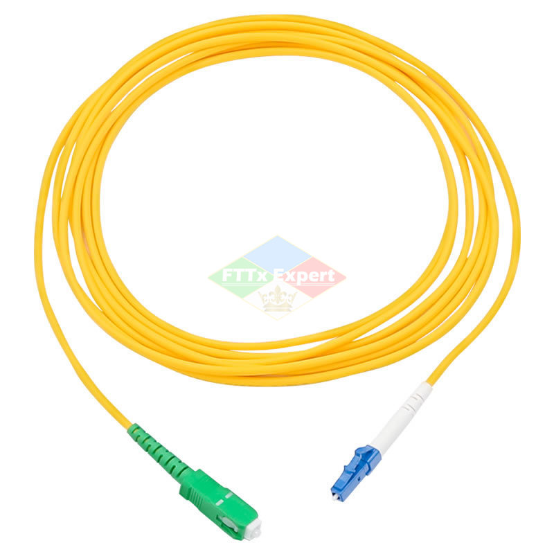 10PCS Simplex SC/APC-LC/UPC fiber optic patch cord Cable 1m/2m/3m/5m/10m fiber optic jumper cable 2.0mm