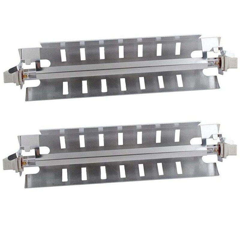 2PCS Defrosting Heaters WR51X10055 Refrigerator for Kenmore Hotpoint GE Universal Electric RCA Freezer