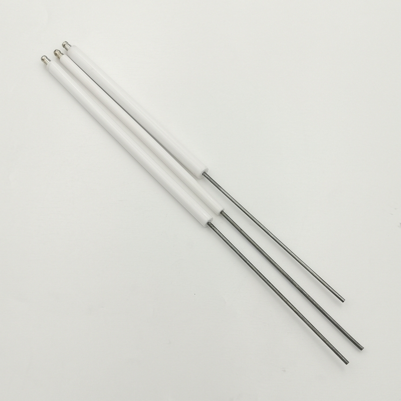Brûleur à gaz, aiguille d'allumage en céramique, tête de cuisinière Diesel, tige d'allumage, électrode, bâton de combustion longue, sonde ionique pour la détection de flamme