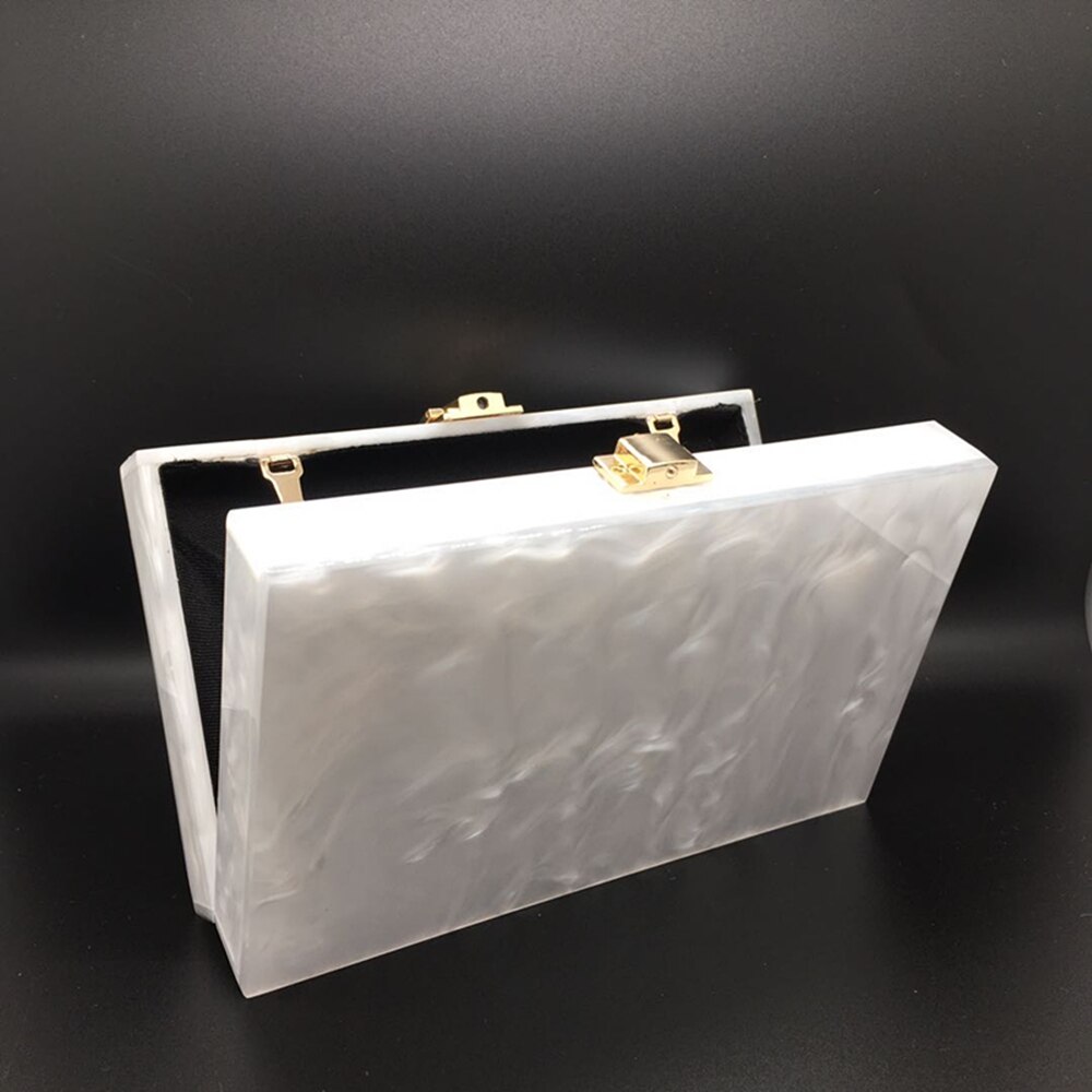 Neue Umhängetasche Solide Handtasche Casual Reines Weiß Abend Taschen Pearly Kupplung Geldbörse Party Prom Hochzeit Niedliche Nackte Farben Hardboxes