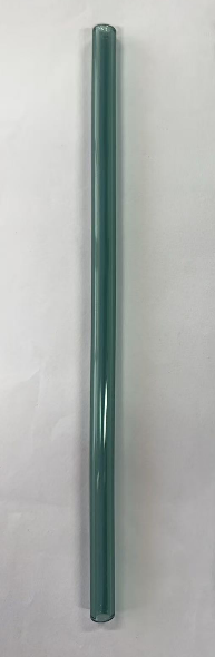20cm Reusable Glass Straws Heat Resistant Straight Bent Straw Transparent Glass Straws for Party Milkshakes Teas Cocktail Juice: Silver