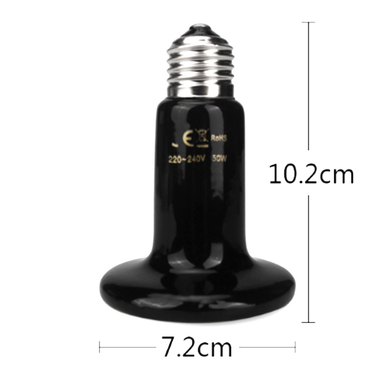 4 pezzi tartaruga terrario lampada svasata rettile spilla lucertola riscaldamento rettili Chocadeira rettile torriera emettitore di ceramica Heate