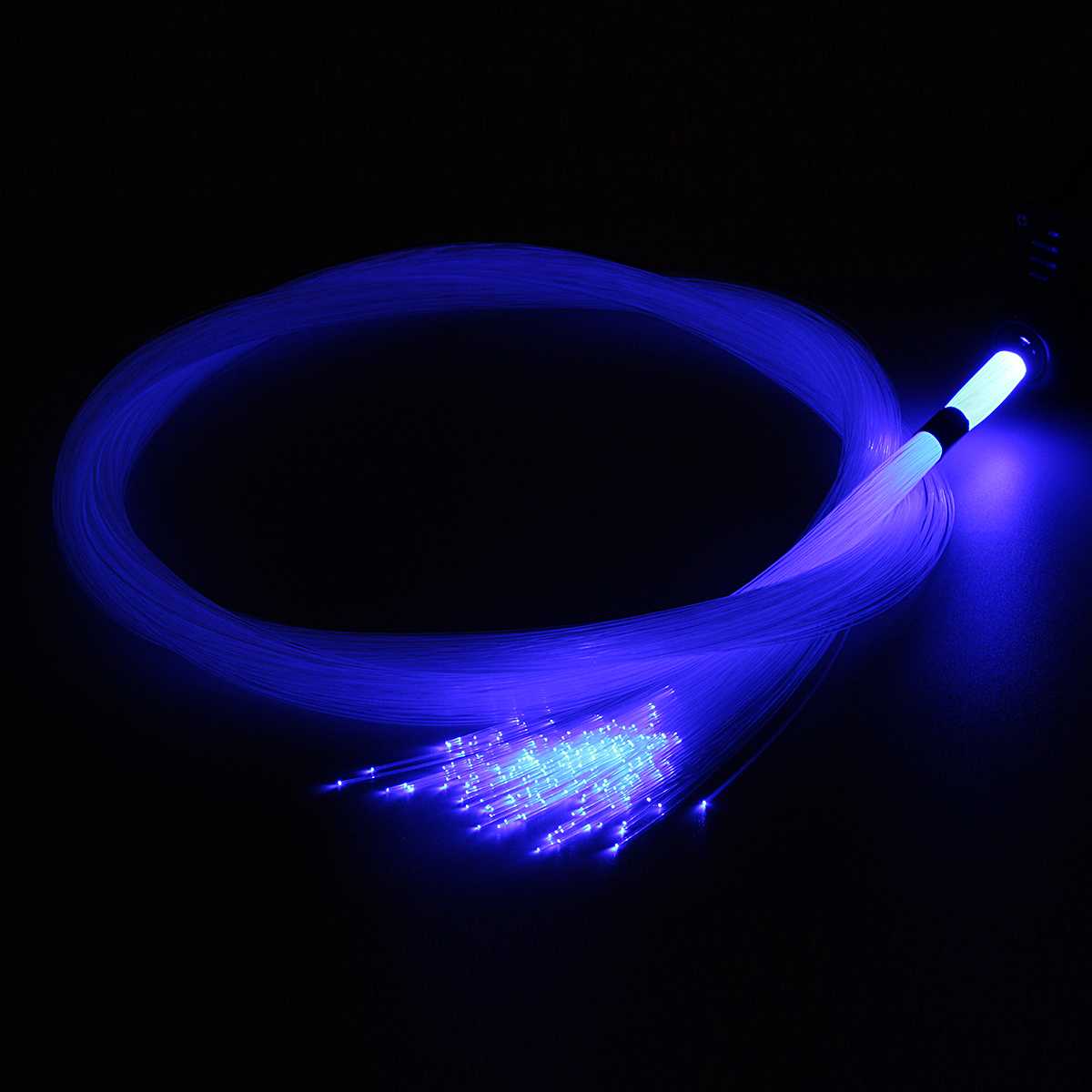 200Pcs0.75mmx2m Colorful Fiber Optic Lights RGB Twinkle LED Star Ceiling Light Kit For Fiber Optic Light Engine Machine