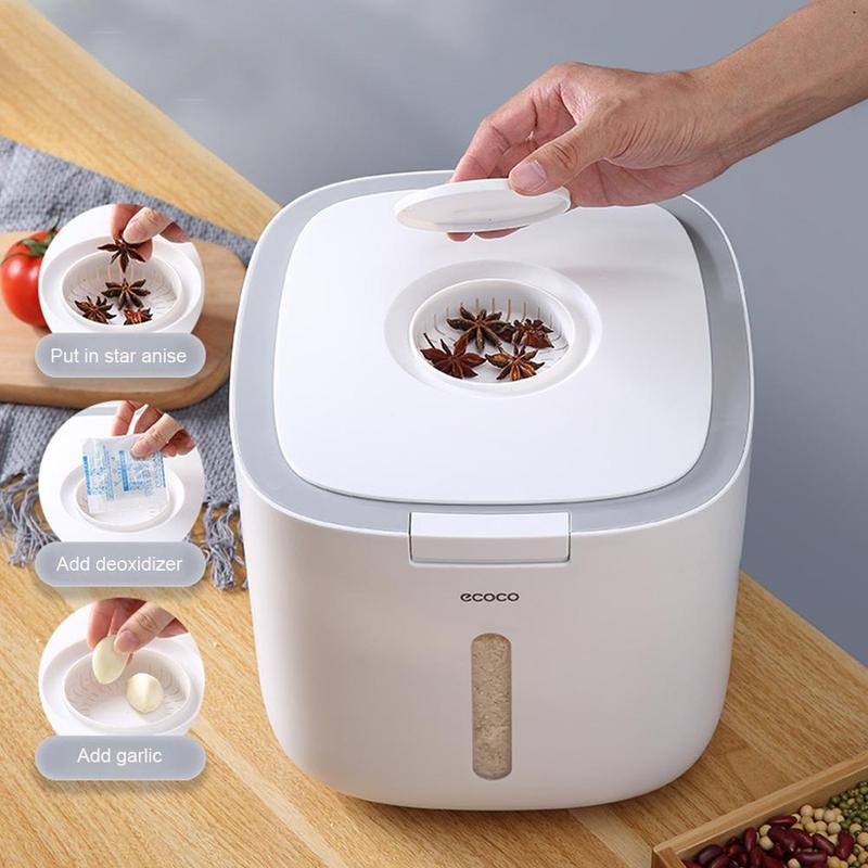 De Keuken Collection Nano Emmer Insect-Proof Vochtbestendige Rijst Cilinder Food Storage Sealed Graan Huishouden Doos