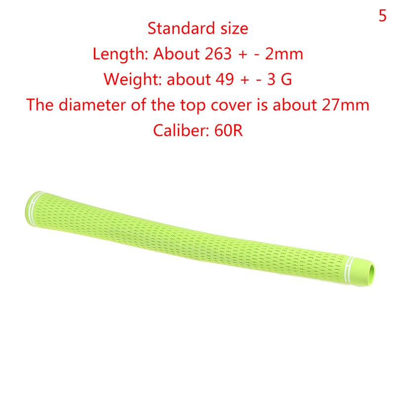 Golf Club Grips Standard Midsize Jumbo High Rubber Grip For Driver Wood And Irons: 5