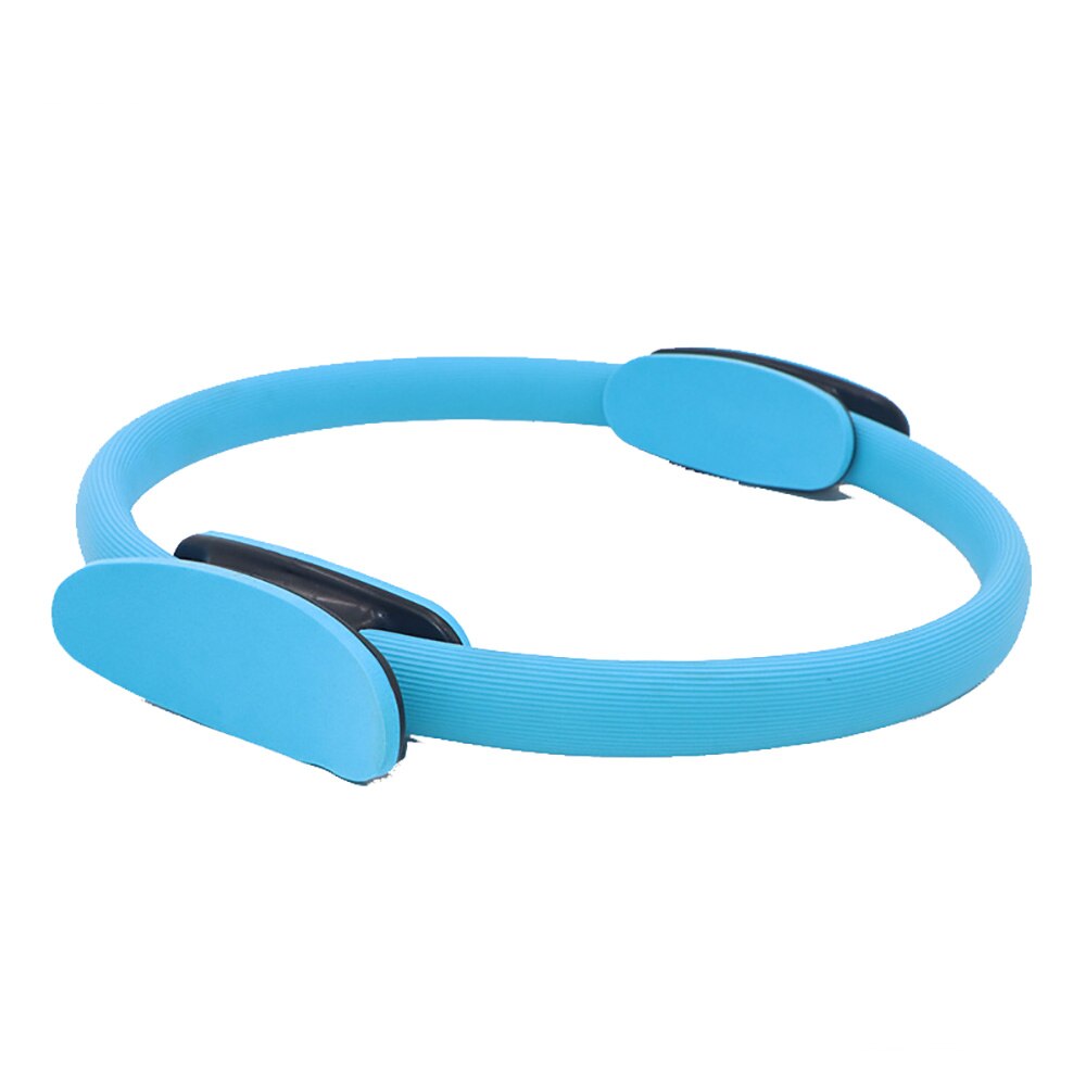 1pc fitness jooga ympyrä pilates urheilu magic ring naisten kineettinen vastus ympyrä kuntosali harjoitus pilates tarvikkeet: Sininen