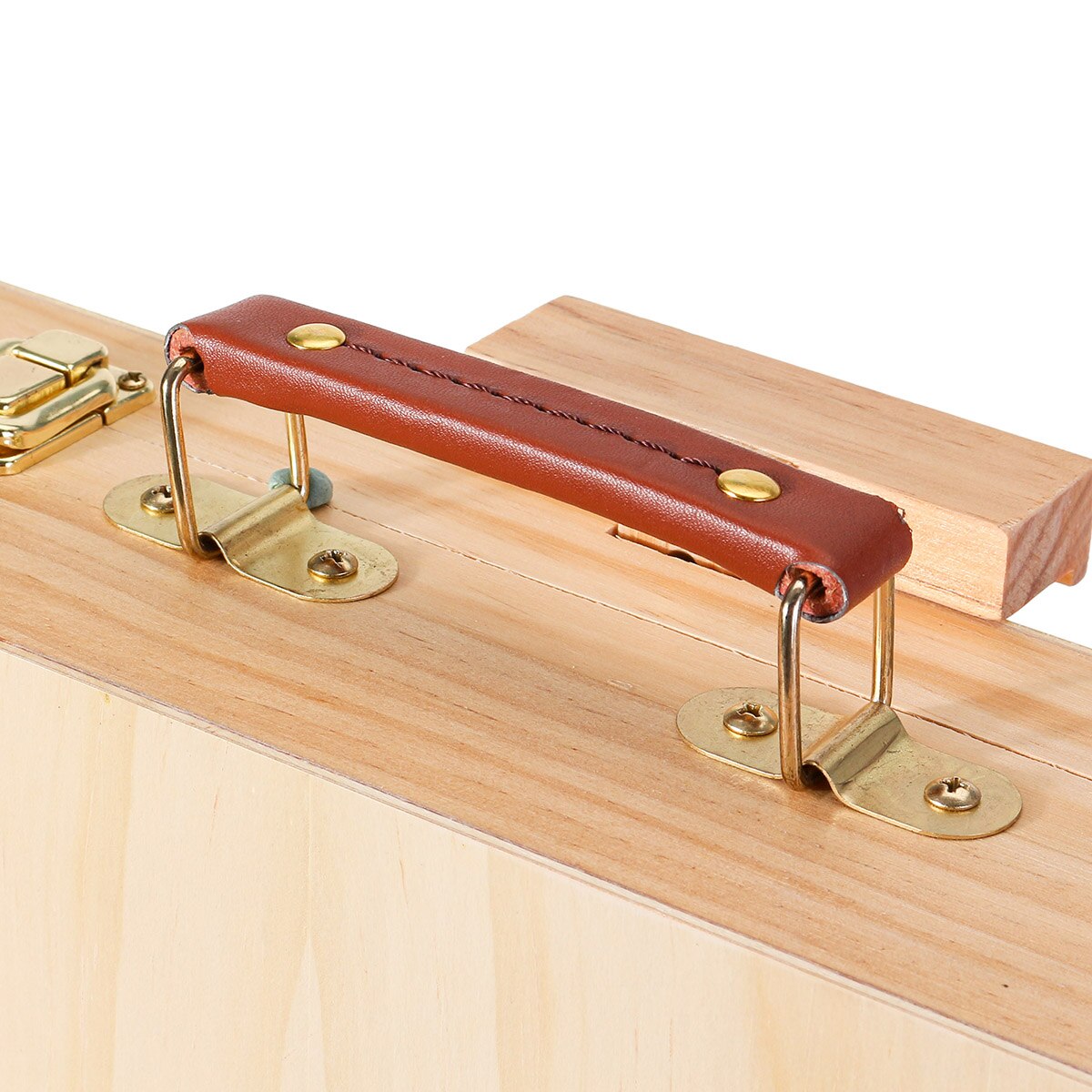 Easel Painting Table-Box Suitcase Wooden French Tripod Easel Portable Sketch Table Box Folding Durable Art Painter French