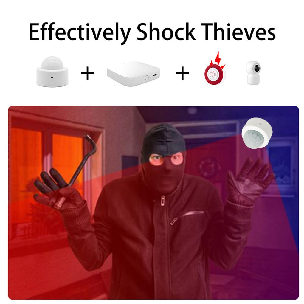 Tuya Zigbee 3.0 Motion Detector WiFi Infrared Human Motion Sensor Home Office Wireless Movement Detector