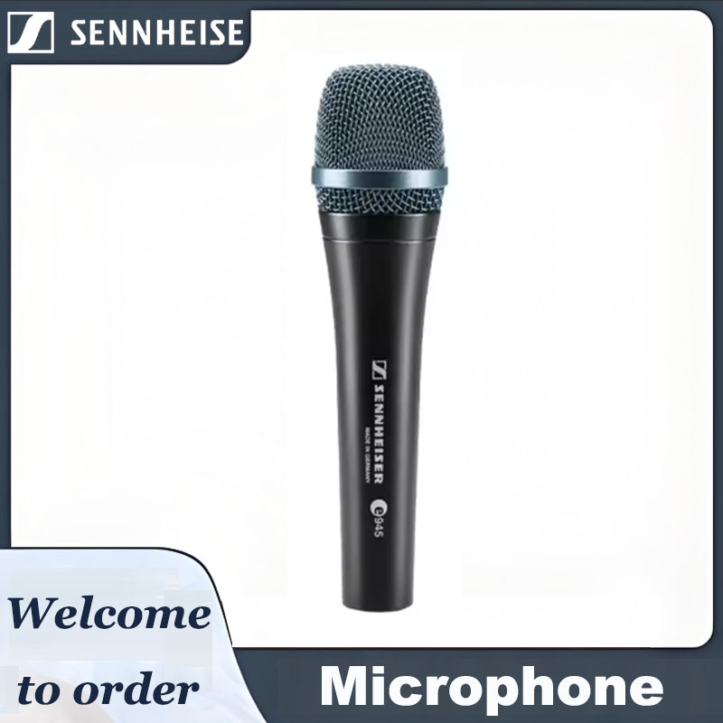 Sennheiser E945 Dynamic Wired Megaphone Supercardioid Live Karaoke Singing Music Original Handheld Microphone