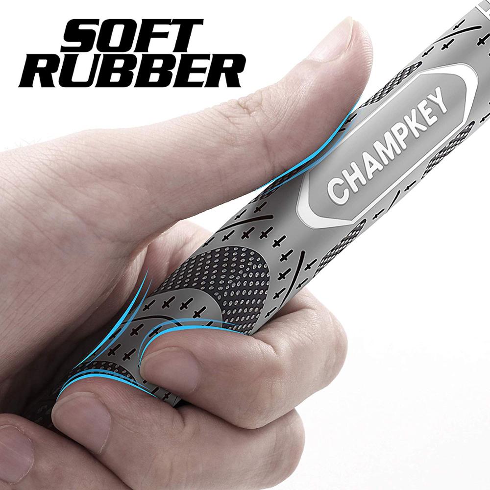 8x Champkey MCS Golf en 5 colores de compuesto estándar Club de Golf apretones