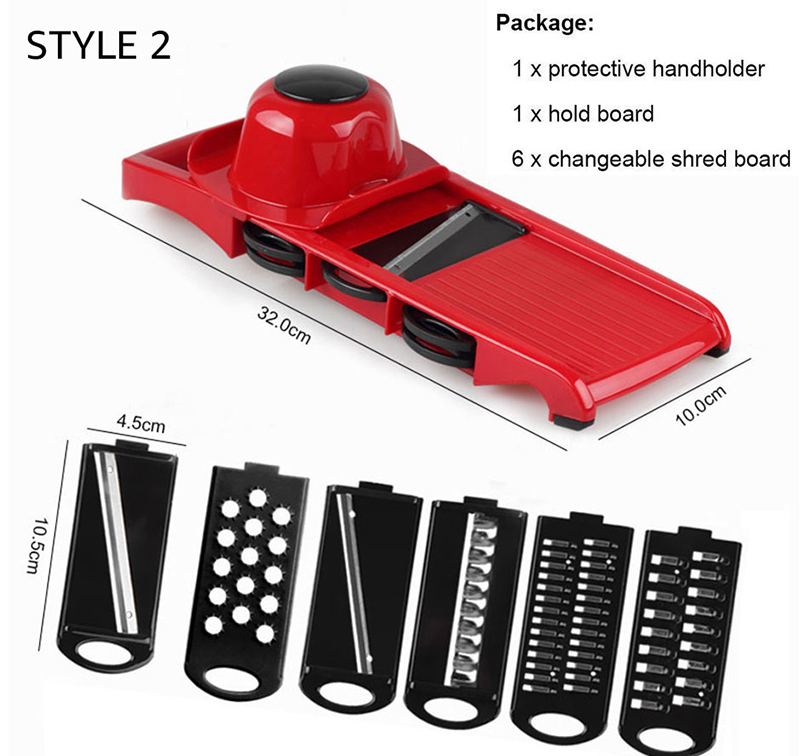 Kitchen Items Grater Multifunction with Container Potato Cutter Vegetables Fruits Peeler Slicer Gadgets Kawaii Accessories
