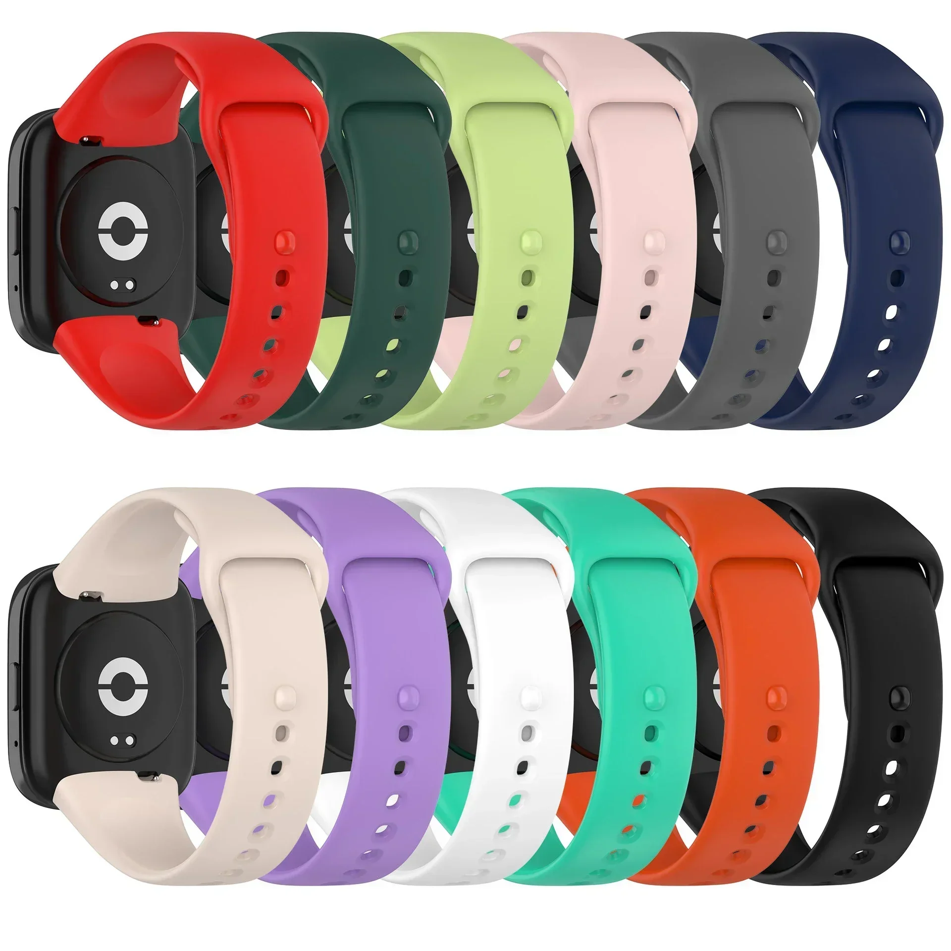 Silikonløkke til xiaomi redmi watch 3 smartklokkereim armbånd til xiaomi redmi watch 3 active lite rem klokkereim