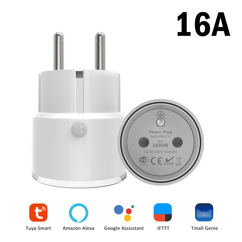 Neo fr eu us uk smart plug coolcam wifi fjernkontroll plugg trådløs fr plug socket adapter fungerer med alexa google home ifttt: Fr plugg 16a