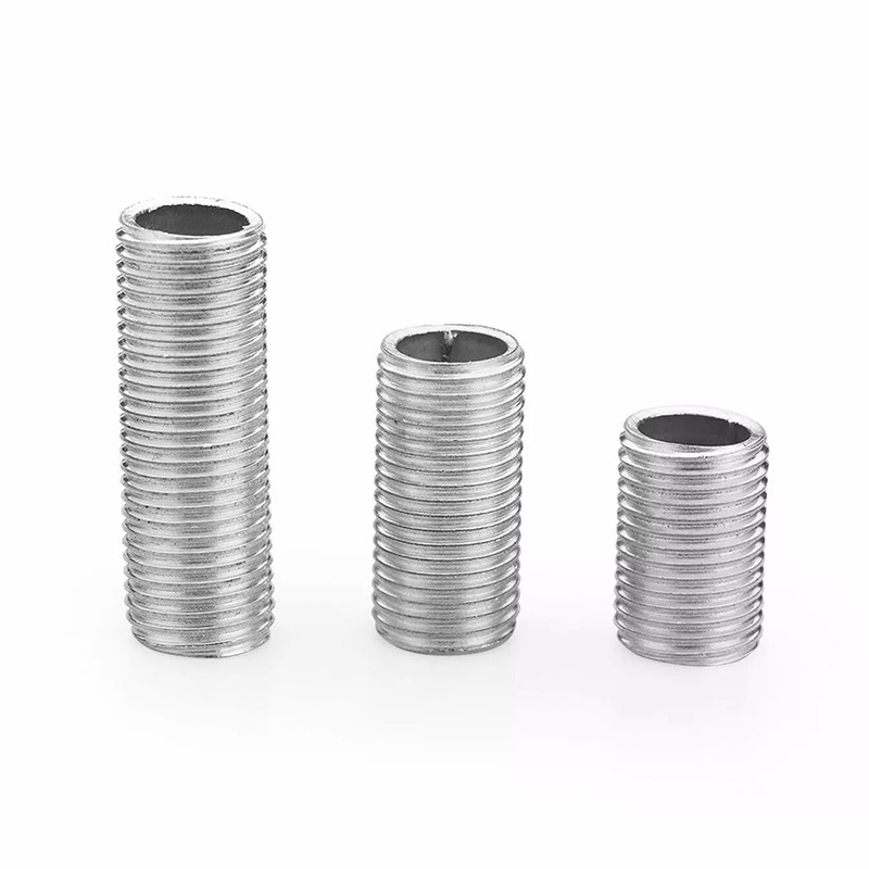 Tubo de diente hueco M10, rosca interna, tuerca de tornillo hueca, tapa de lámpara, varilla de conexión de araña, accesorios de iluminación de Base fija, 10 Uds.