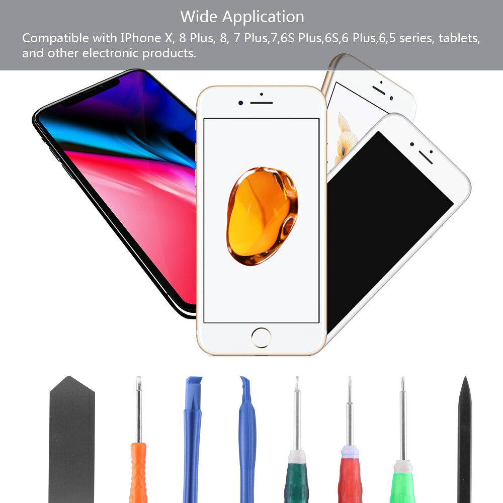 Mobile Phone Screen Replacement Tools Set Multi Purpose Repair Durable Material Tools Kit for IPhone Tablet