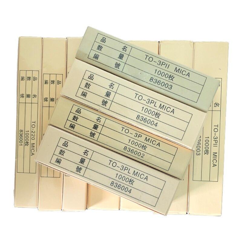 Foglio di mica trasparente naturale 1 scatola 1000 pezzi isolamento per test ad alta temperatura/materiale substrato AFM SEM