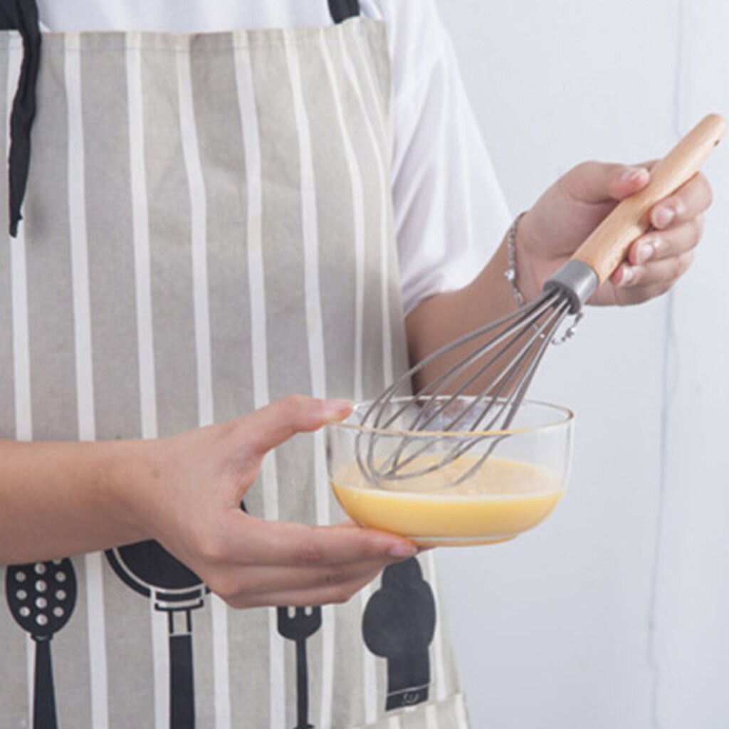 Wooden Silicone Kitchen Utensil Nonstick Utensils Cooking Ladle Turner Spatula Tong Cookware Baking Gadget Tool